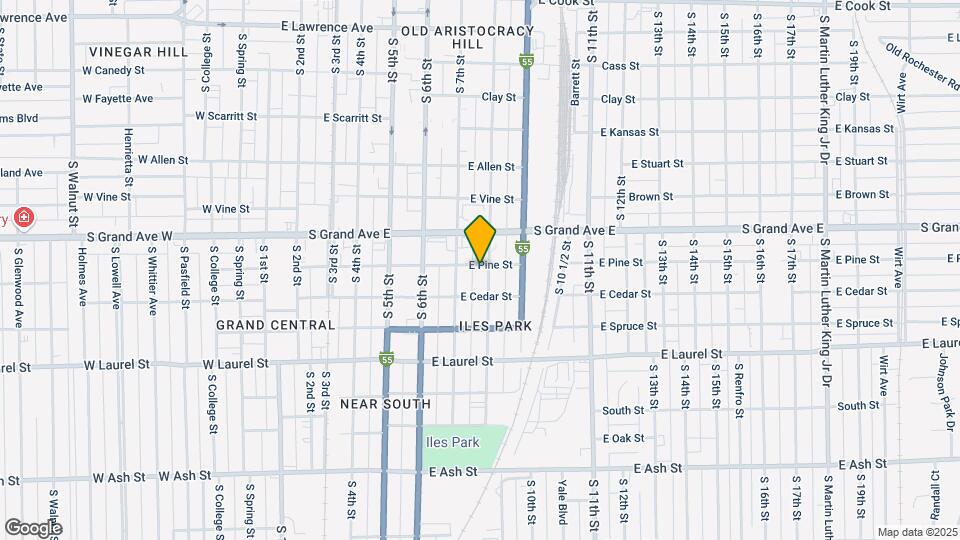 1501 S 8th St Mapa y Detalles de la Ubicación