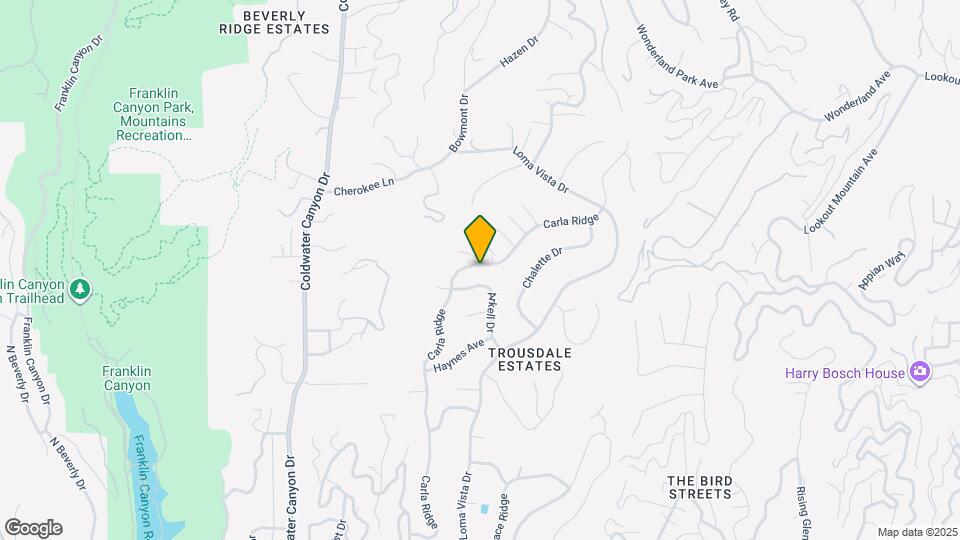 1740 Carla Ridge Map and Location Details