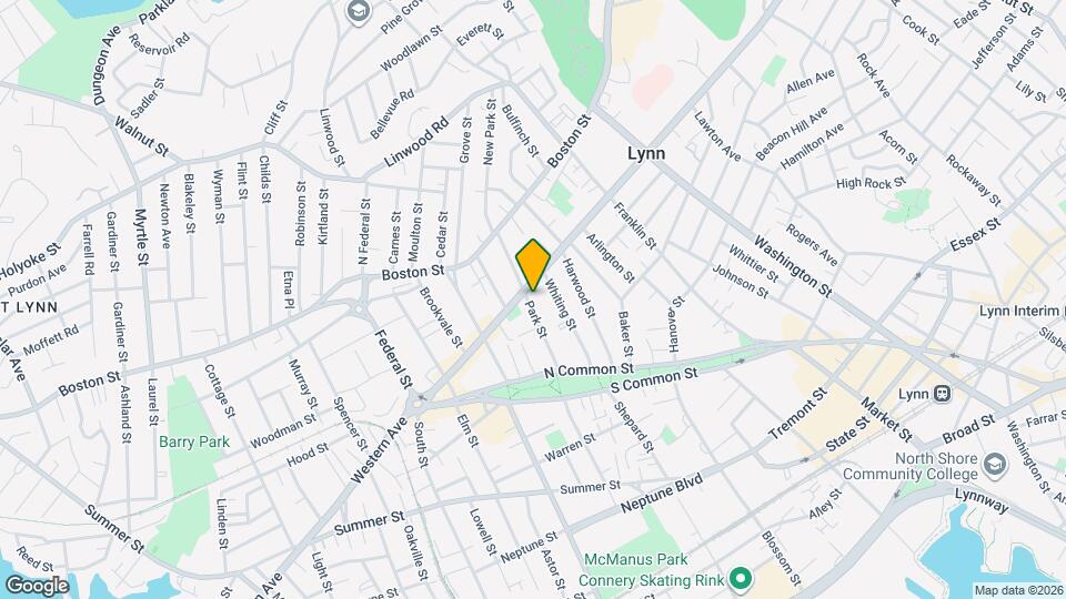 61 Park St, Unit 3 Mapa y Detalles de la Ubicación