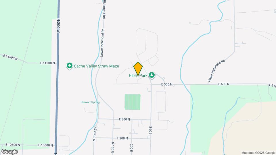 213 E 535 N Map and Location Details