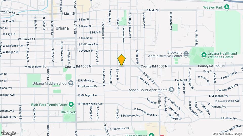 907 E Washington St, Unit B Mapa y Detalles de la Ubicación
