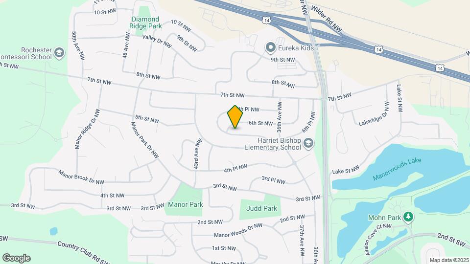 4023 5th Pl NW Map and Location Details