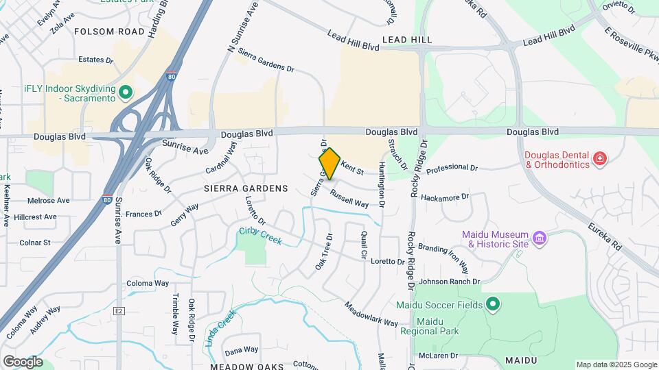 1703 Russell Way Map and Location Details