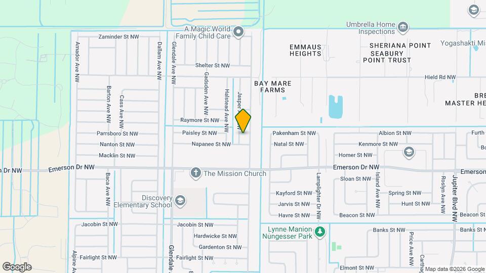 1423 Jasper Ave NW Map and Location Details