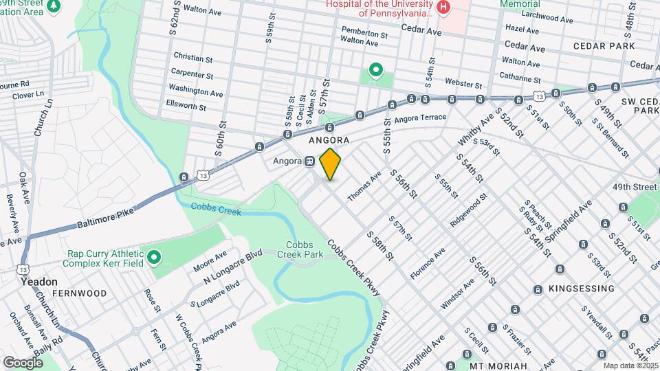 1215 S 58th St Map and Location Details