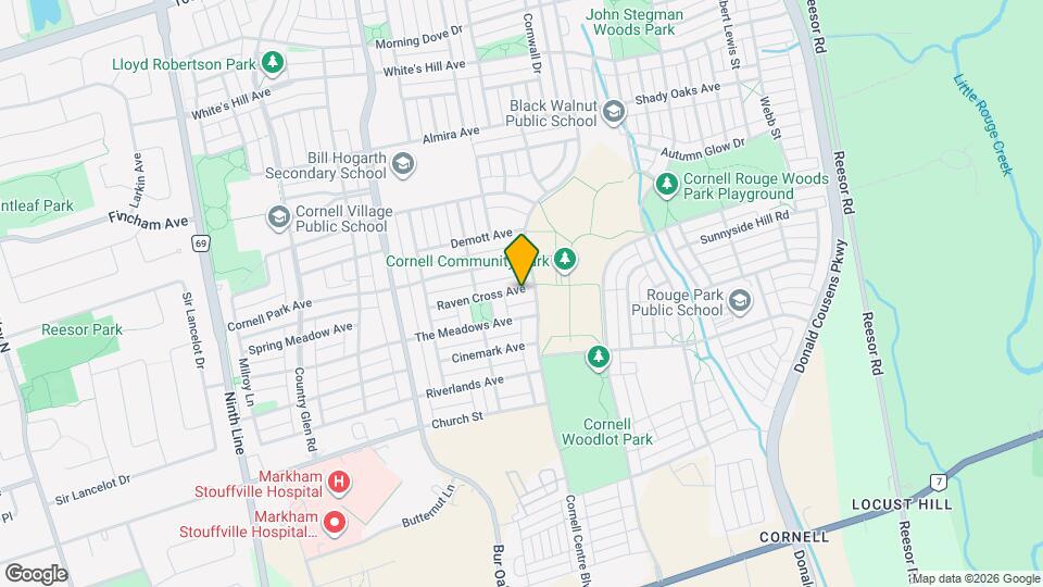 53 Raven Cross Ave Map and Location Details