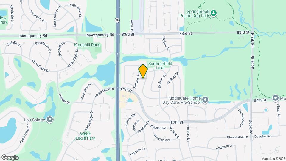 2824 Whitehall Ln Map and Location Details