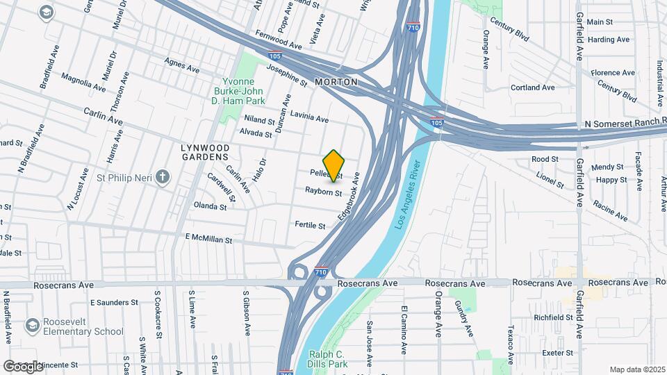 5513 Rayborn St Map and Location Details