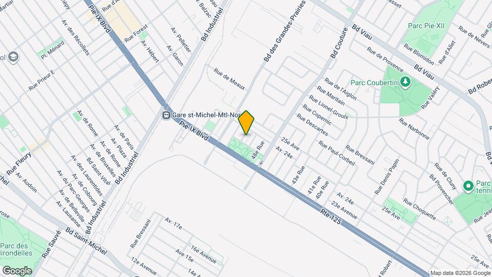 4170 50E Rue Map and Location Details