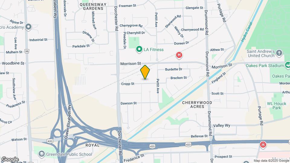 6679 Cropp St Map and Location Details