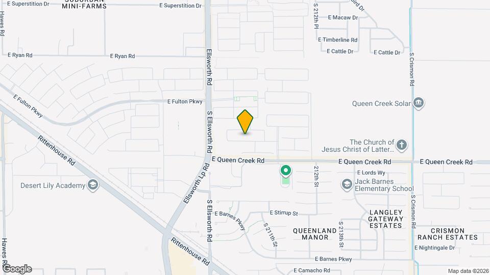 20954 E Mayberry Rd Mapa y Detalles de la Ubicación