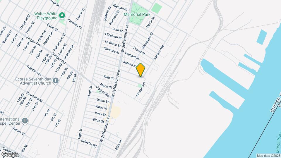 64 E Rockwood Ave Map and Location Details