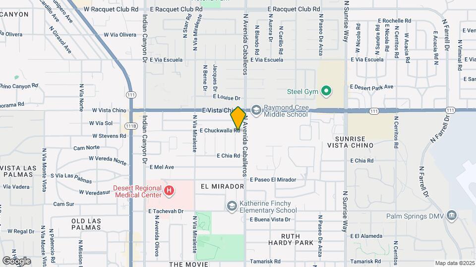951 E Chuckwalla Rd Map and Location Details