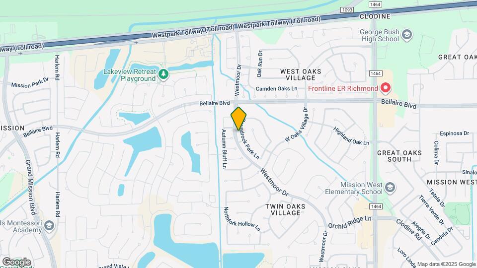 7202 Roundrock Park Ln Map and Location Details