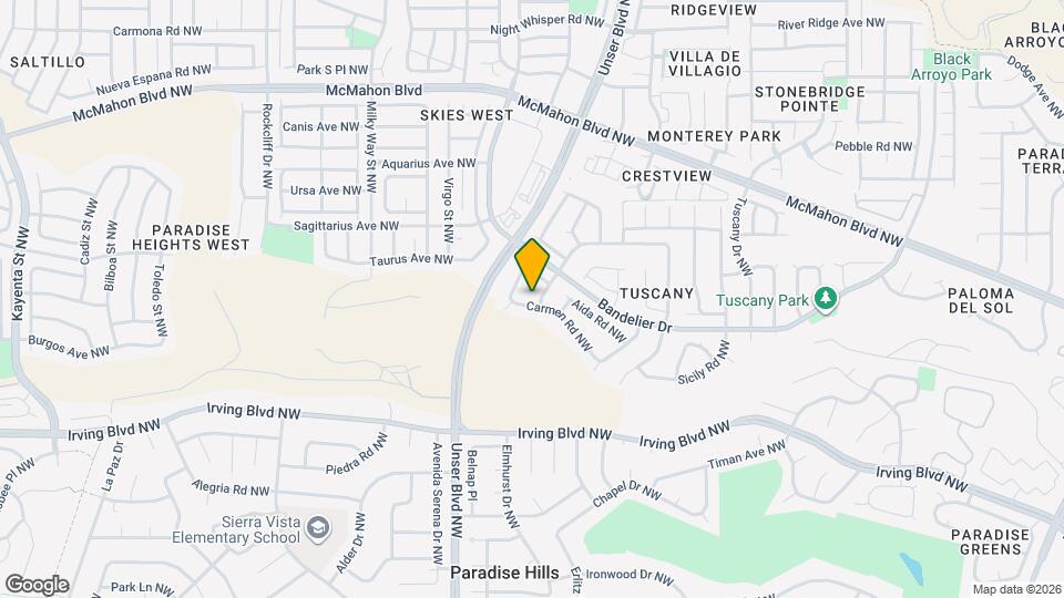 5763 Carmen Rd NW Map and Location Details