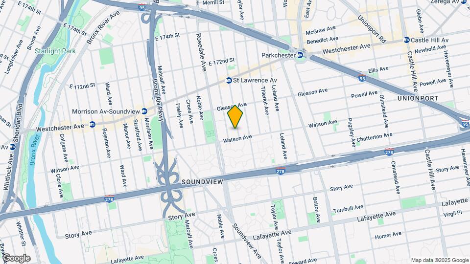 1115 St Lawrence Ave, Unit Basement Map and Location Details