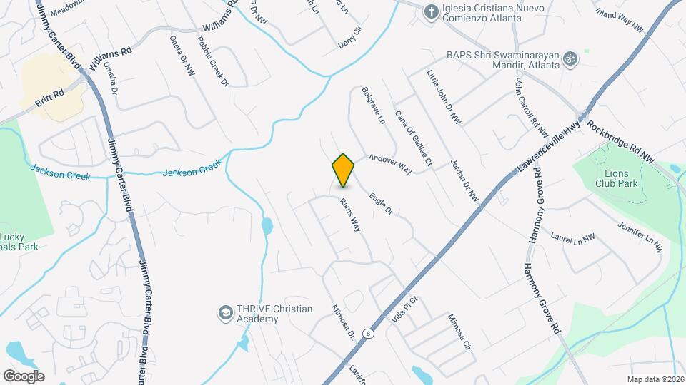 525 Rams Way Map and Location Details