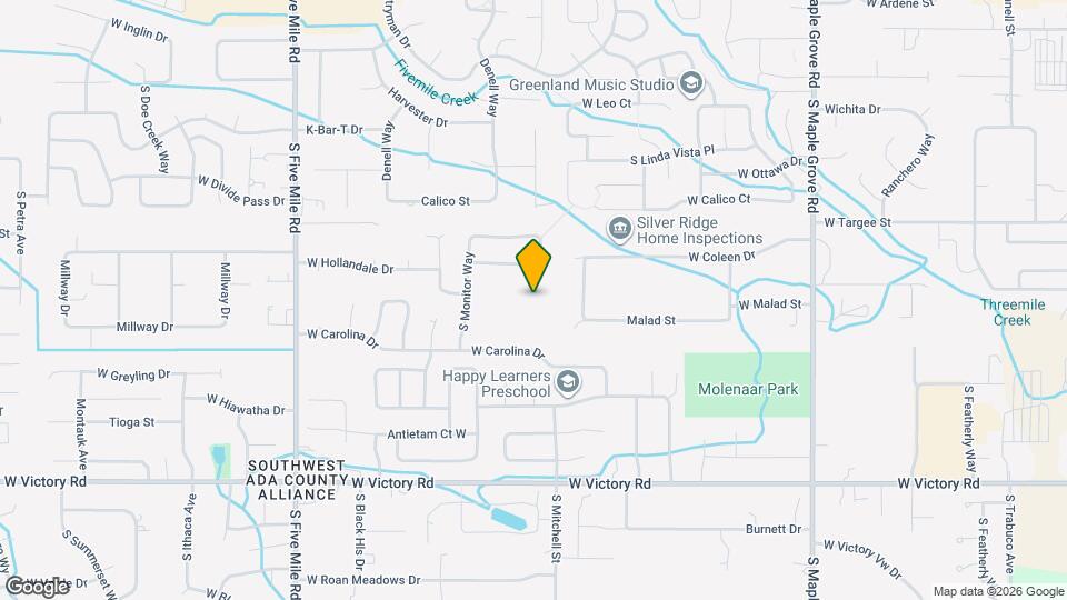 10019 W Raleigh St Mapa y Detalles de la Ubicación