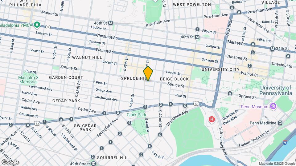 4238 Spruce St Map and Location Details