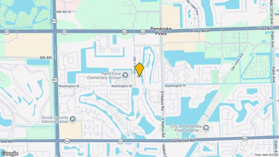 805 SW 113th Way Map and Location Details