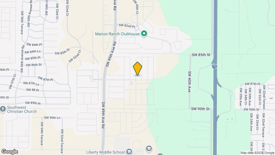 8741 SW 45th Ct Map and Location Details