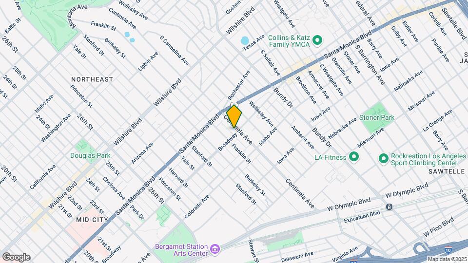 1457 Centinela Ave, Unit 7 Mapa y Detalles de la Ubicación