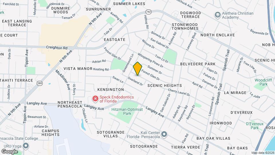 3641 Cherry Laurel Dr Map and Location Details