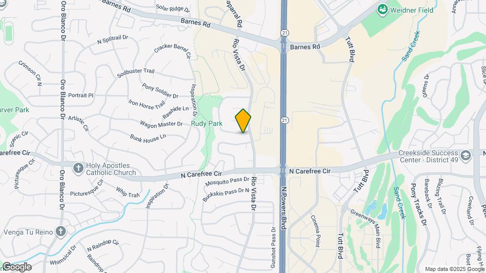 3830 Vicksburg Terrace Mapa y Detalles de la Ubicación