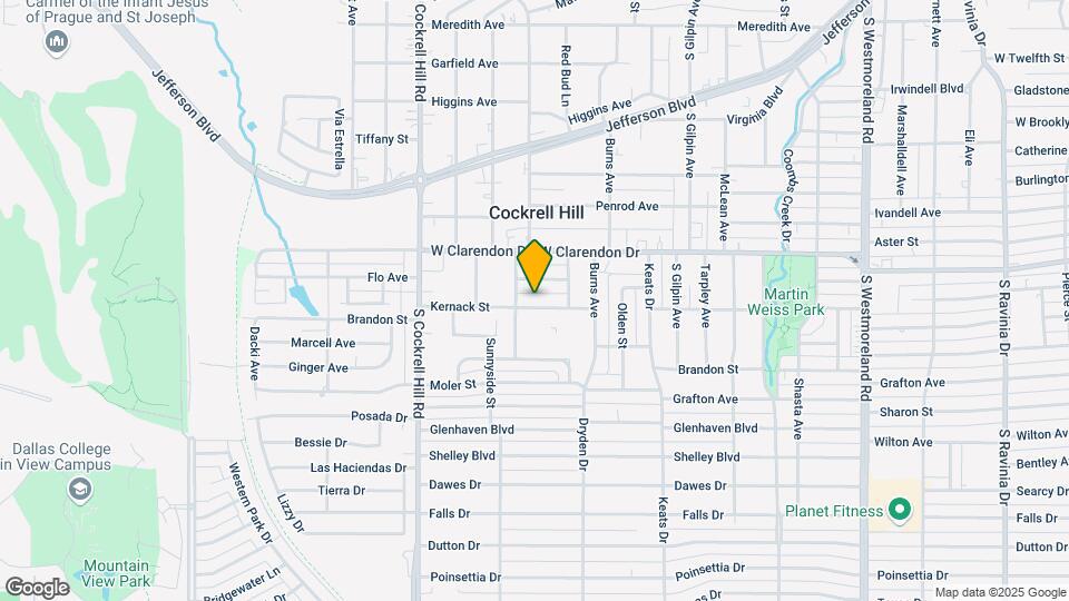 4027 Kernack St Map and Location Details