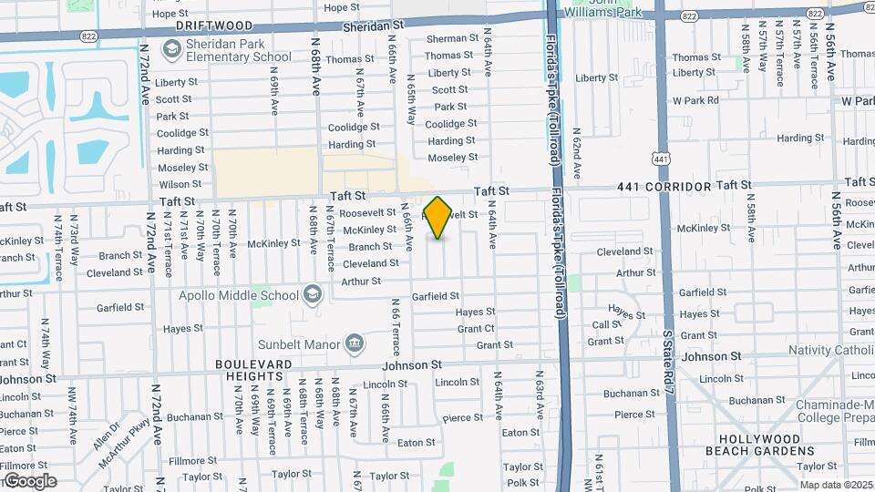 1410 N 65th Ave Map and Location Details