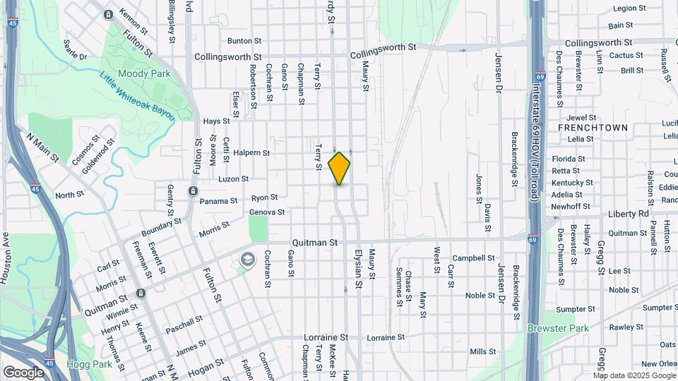 2714 Hardy St Map and Location Details