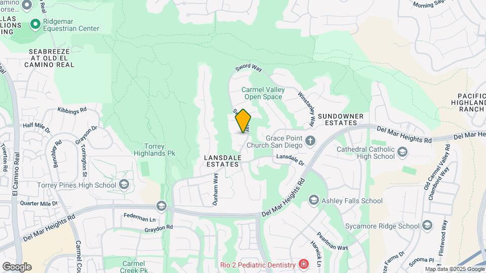 4745 Finchley Terrace Map and Location Details