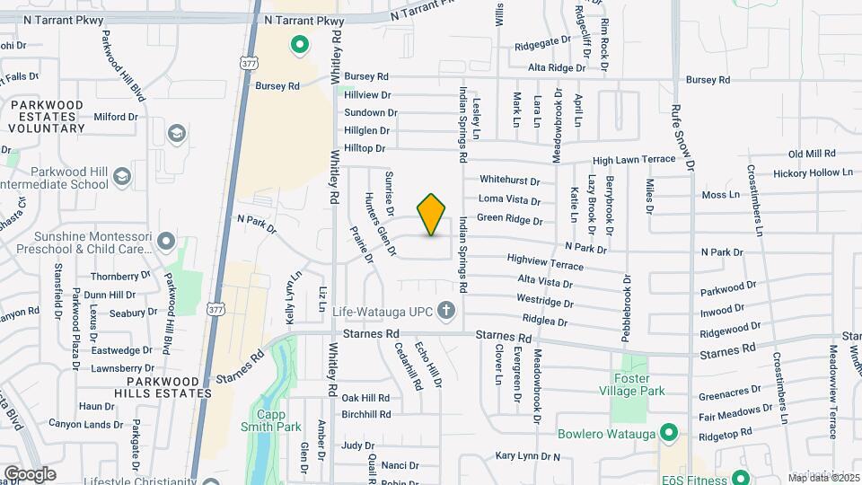 6336 N Park Dr Map and Location Details
