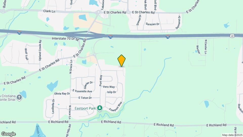 5905 Canaveral Dr Map and Location Details