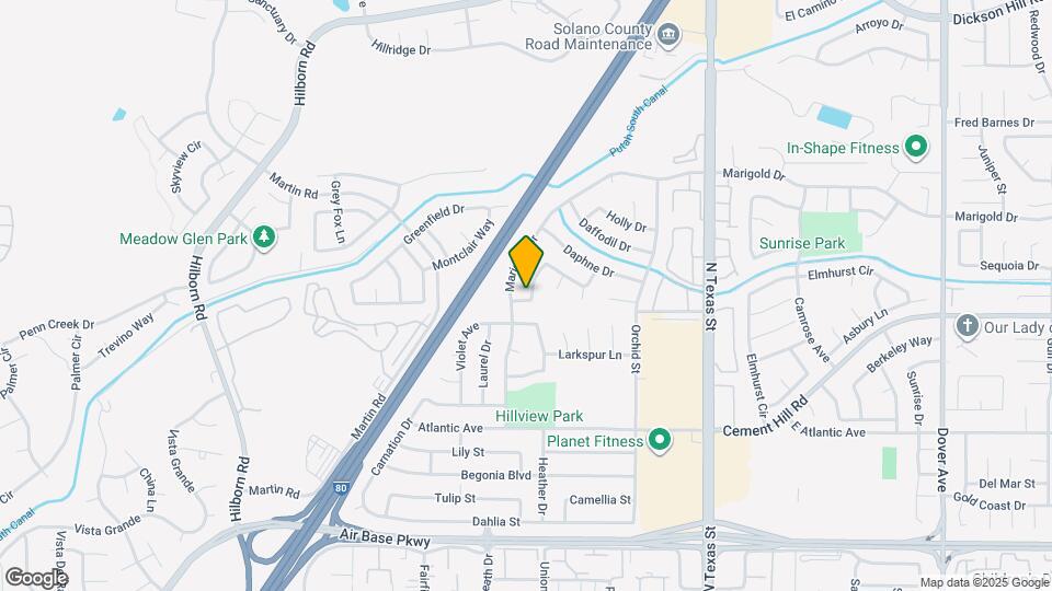 361 Honeysuckle Dr Map and Location Details