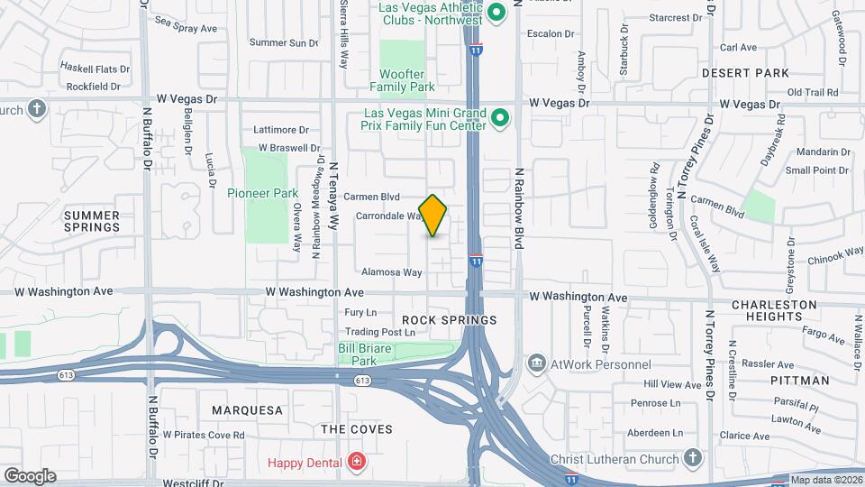 1024 Willow Tree Dr Map and Location Details