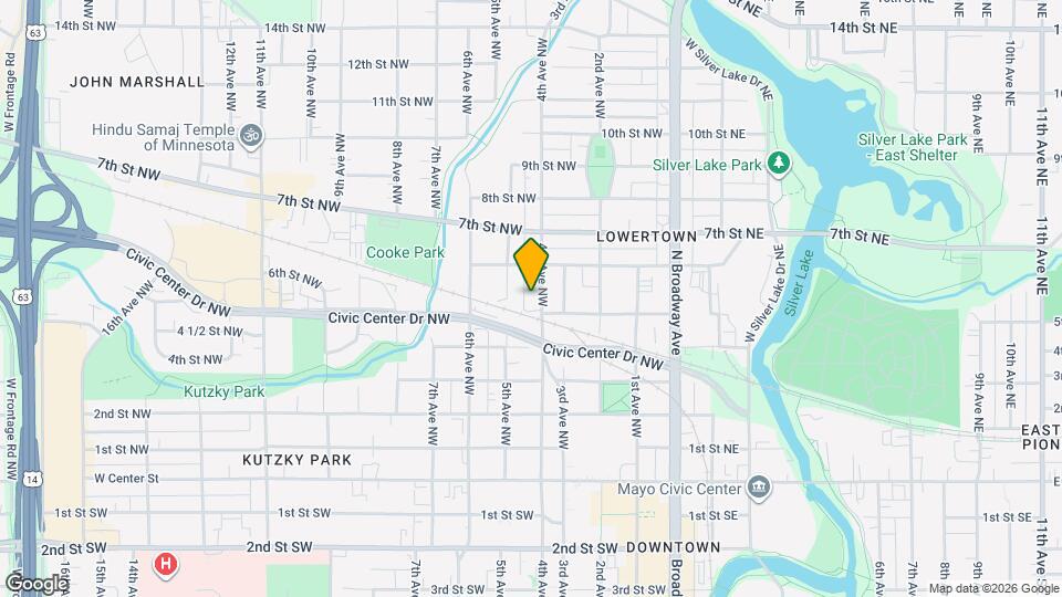 513 4th Ave NW Map and Location Details