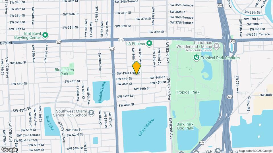 8425 SW 44th St Map and Location Details