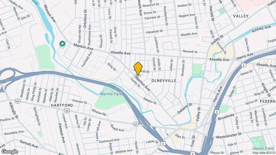 287 Manton Ave Map and Location Details