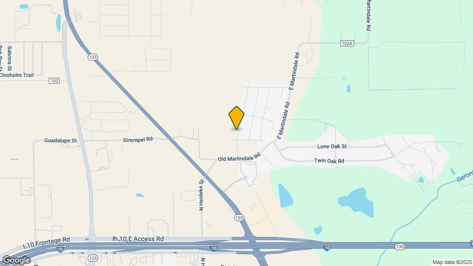 1308 Parkwood Map and Location Details