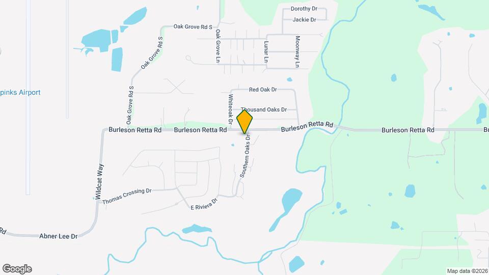 13704 Southern Oaks Dr Map and Location Details