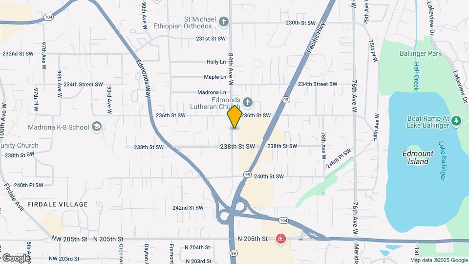 23709 84th Ave W Mapa y Detalles de la Ubicación