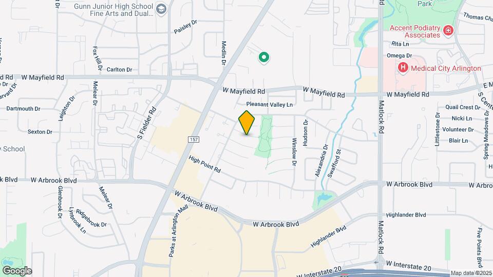 1110 Providence Ct Map and Location Details