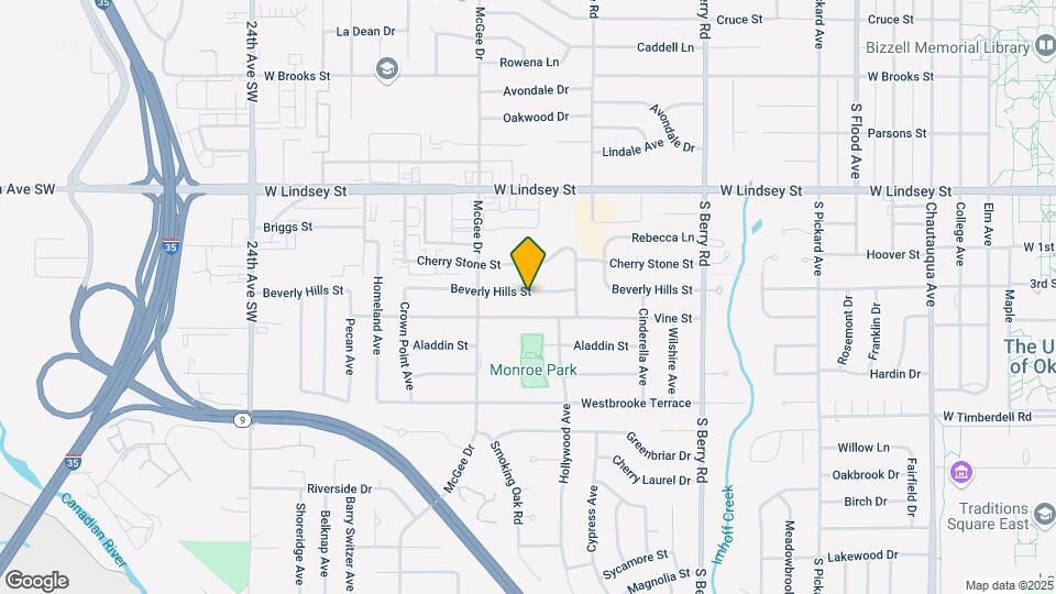 1626 Beverly Hills St Map and Location Details