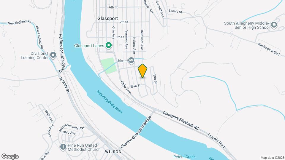 1044 Delaware Ave Map and Location Details