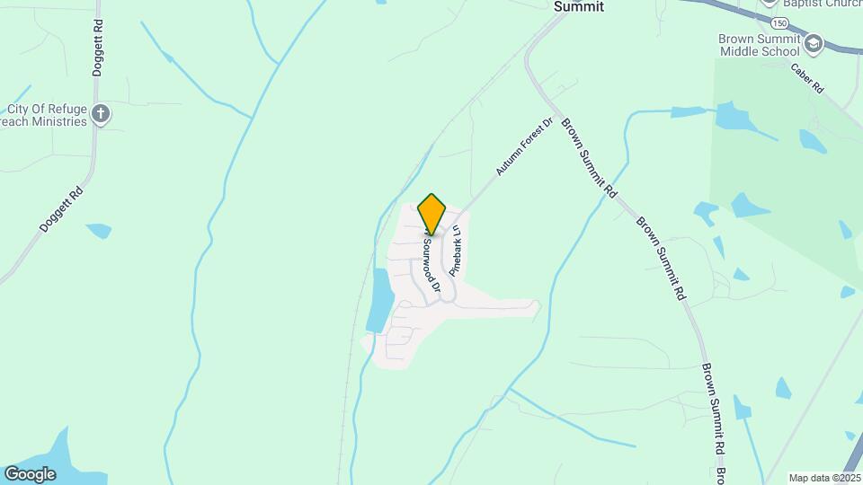 147 W Sourwood Dr Map and Location Details