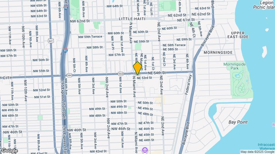 21 NE 53rd St Map and Location Details