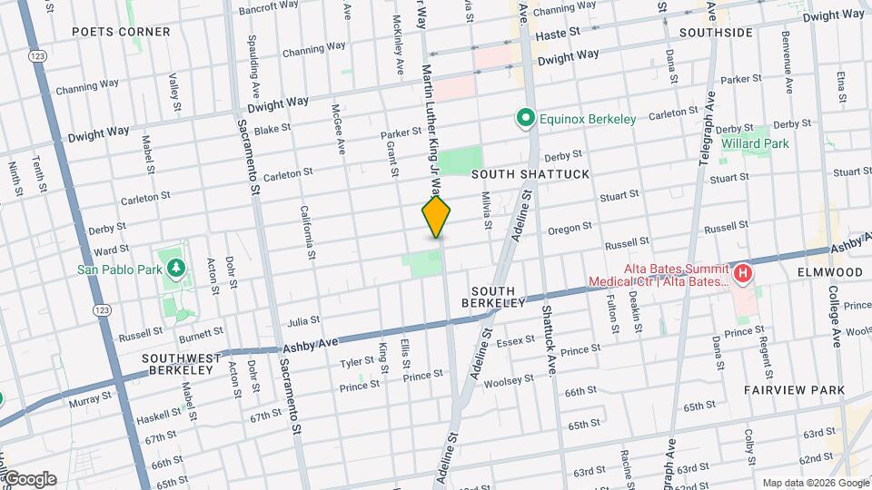 2816 Martin Luther King Jr Way Mapa y Detalles de la Ubicación