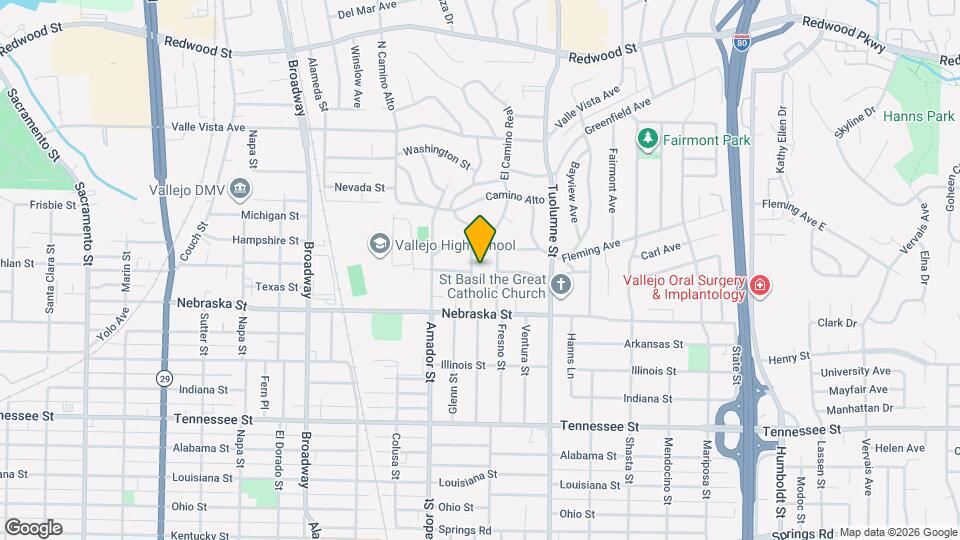 114 Bella Vista Way Map and Location Details