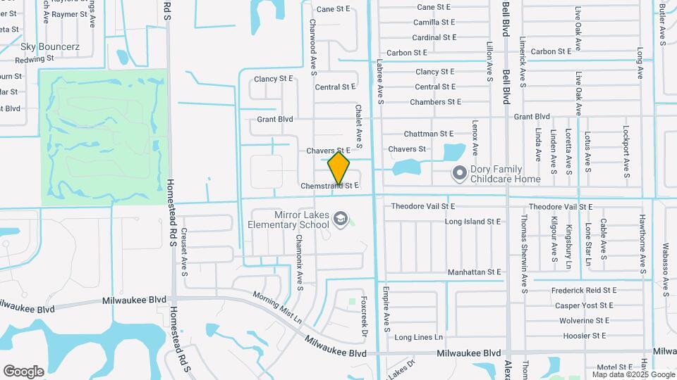 668 Chemstrand St E Map and Location Details